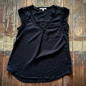 Daniel Rainn (size s) Black Short Sleeve Casual Top